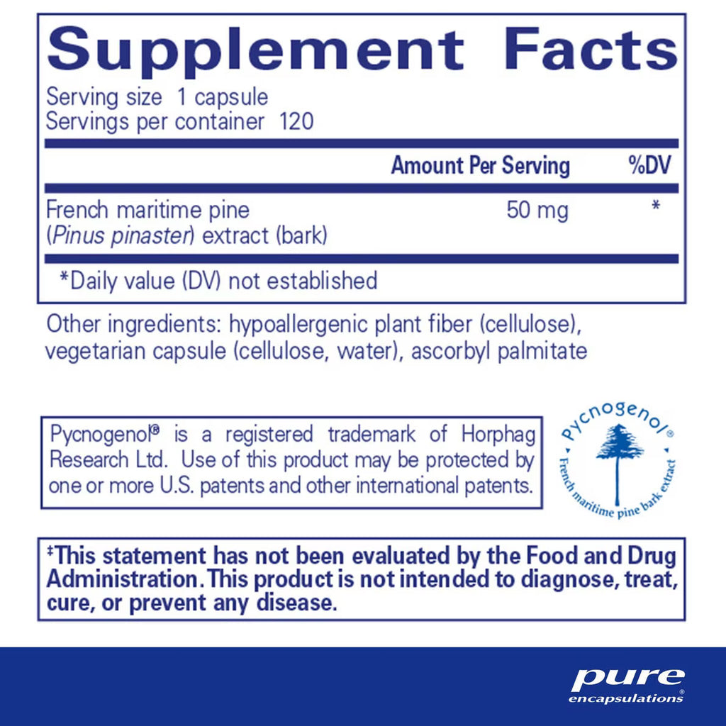 Pycnogenol® 50 mg
