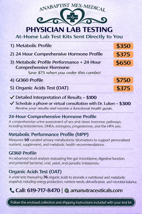 24 Hour Comprehensive Hormone Profile