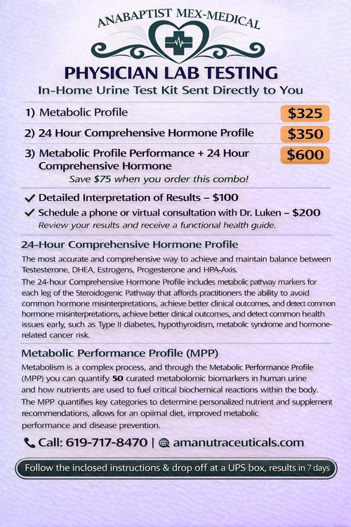 24 Hour Comprehensive Hormone Profile